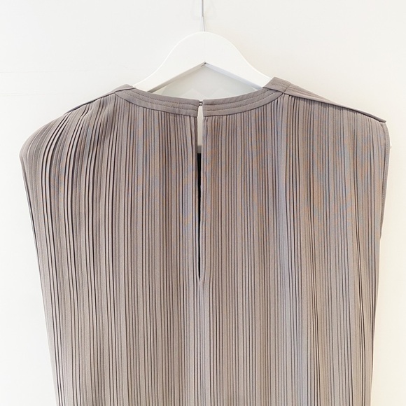 𝅺BNWT Club Monaco Pleated Maxi Dress - Picture 10 of 13